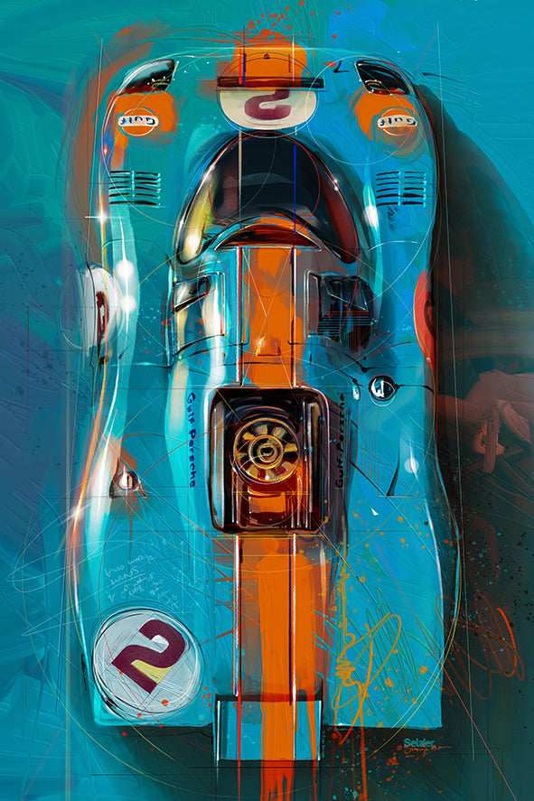 Fantanstic Ferrari canvas Wall Art Prints