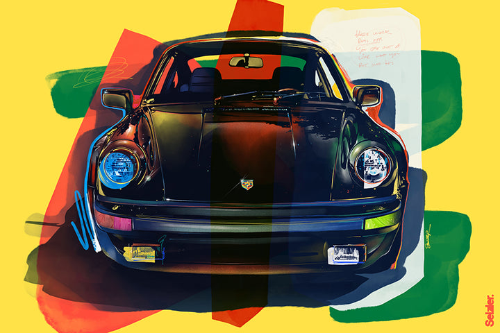 Porsche Wall Art Painting Canvas Prints