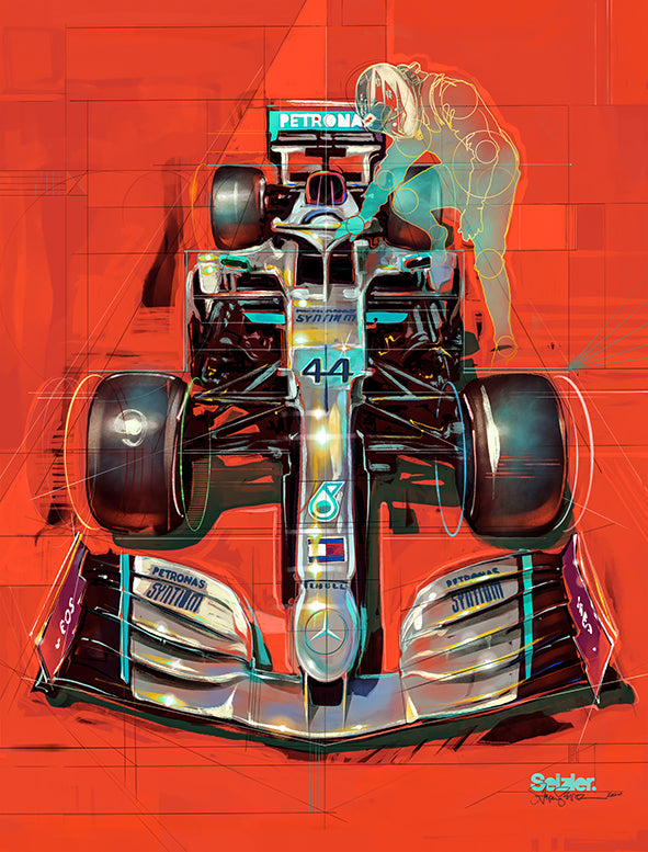 formula one car wall Art Painting