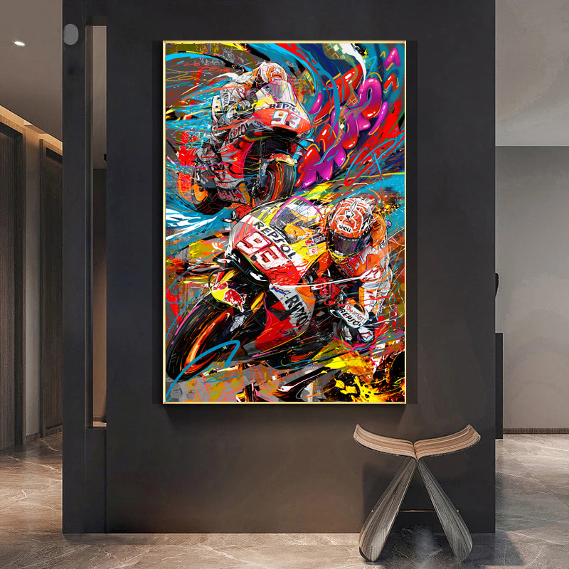 Marc Márquez 93 MOTORSPORT Art