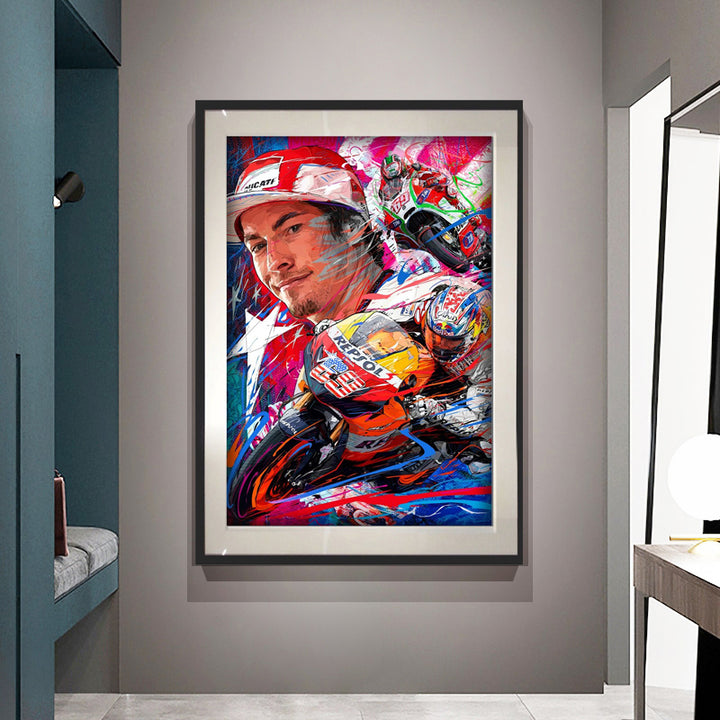 Nicky Hayden – Graffiti Painting