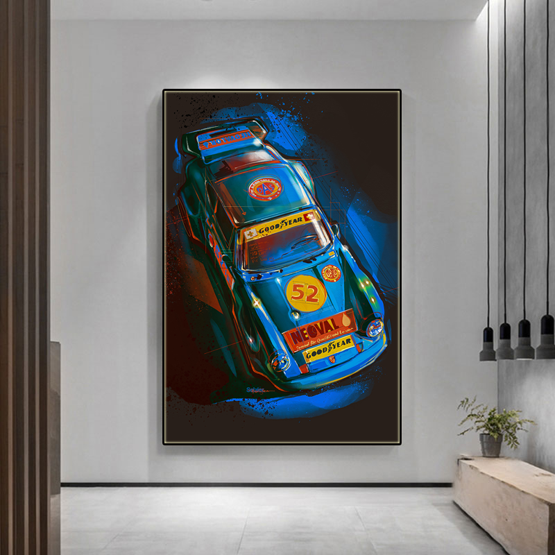 Limited Sale Car Wall Art Canvas printed for home decor