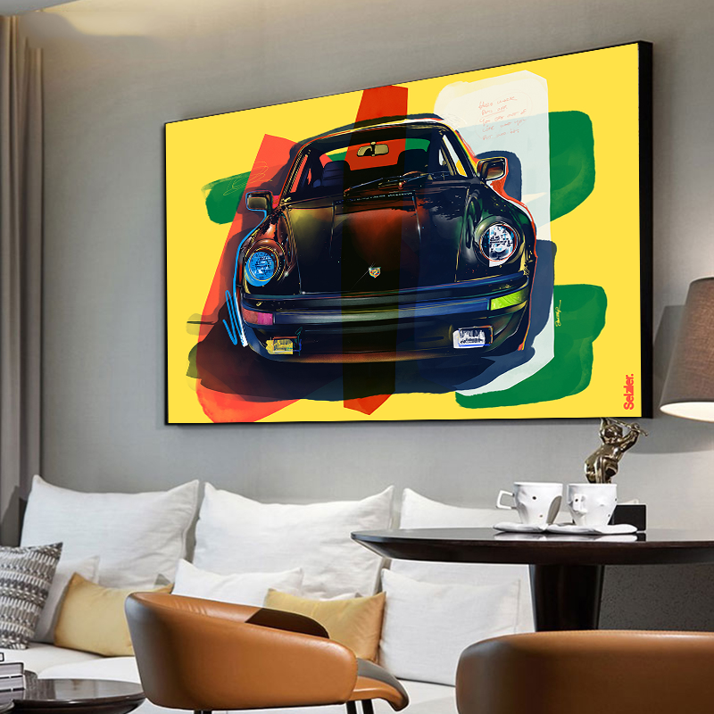 Porsche Wall Art Painting Canvas Prints