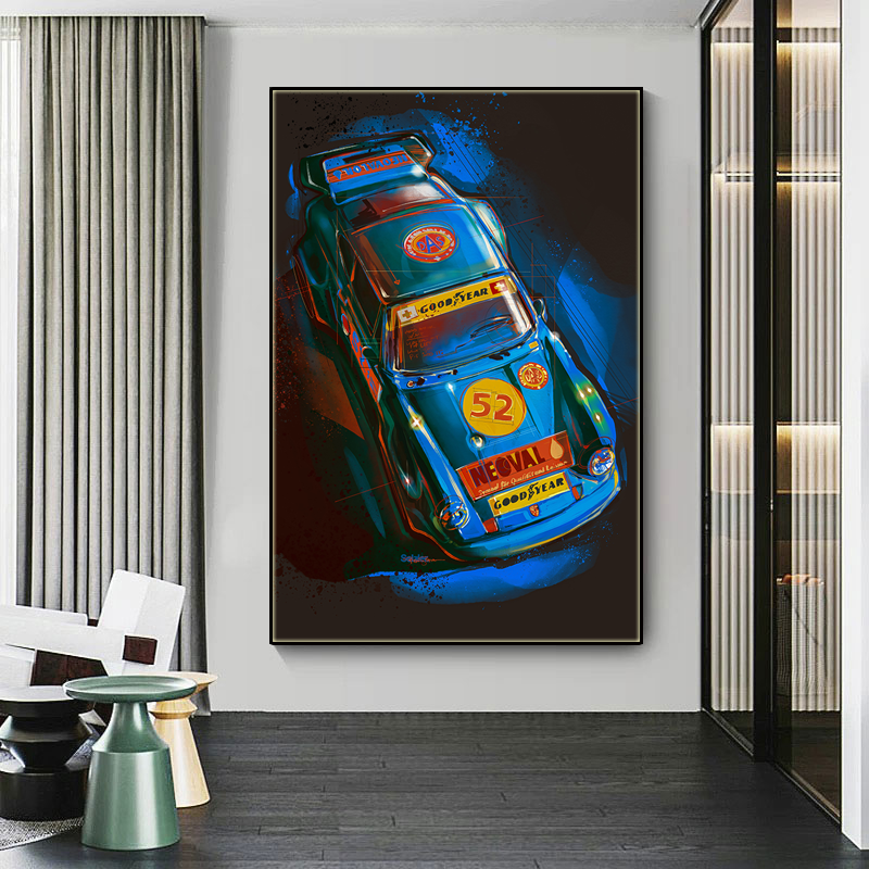 Limited Sale Car Wall Art Canvas printed for home decor