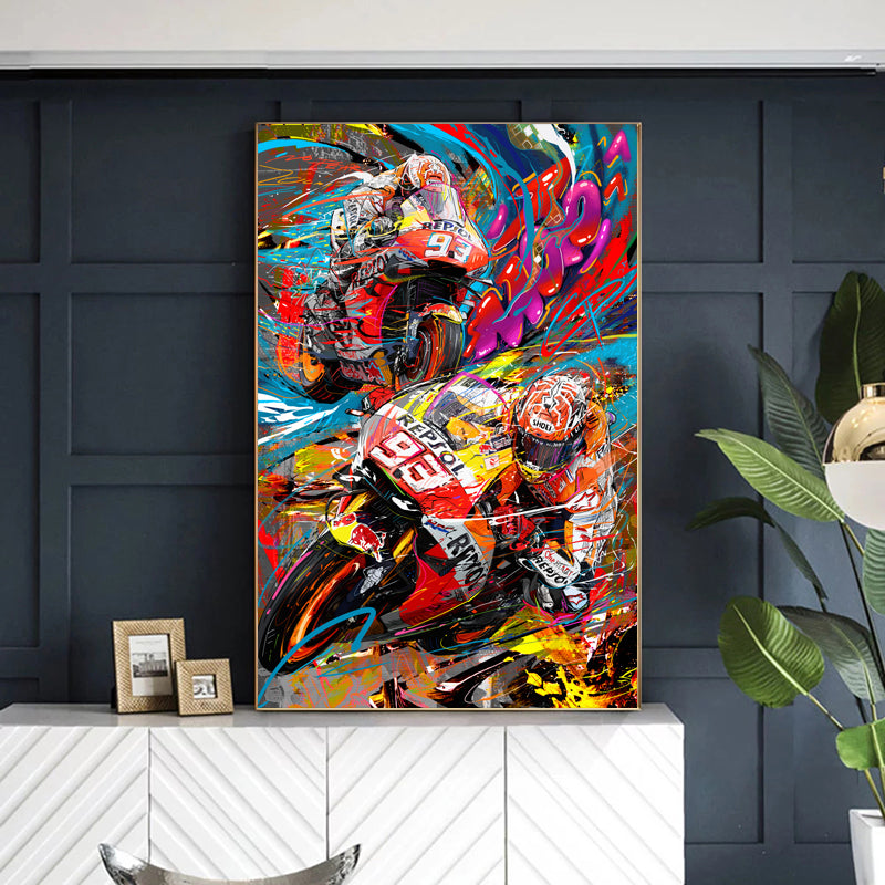 Marc Márquez 93 MOTORSPORT Art