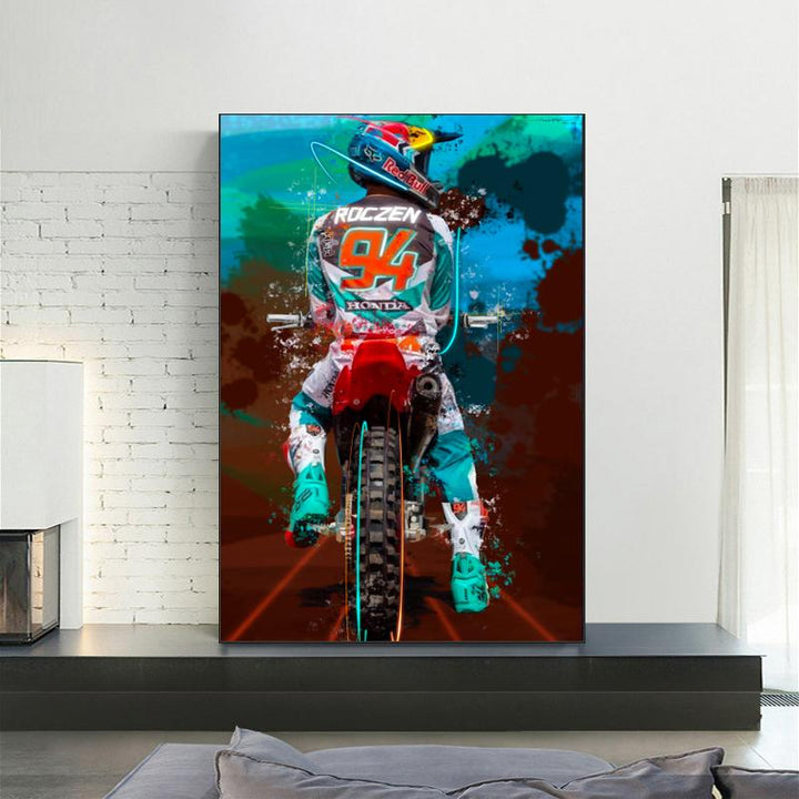 Ken Roczen Orlando Supercross 2021 How To: Stretch a Canvas