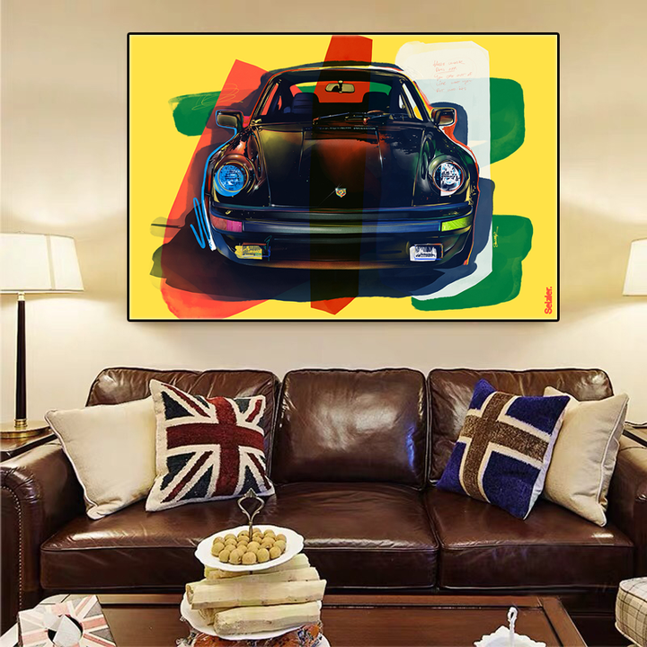 Porsche Wall Art Painting Canvas Prints