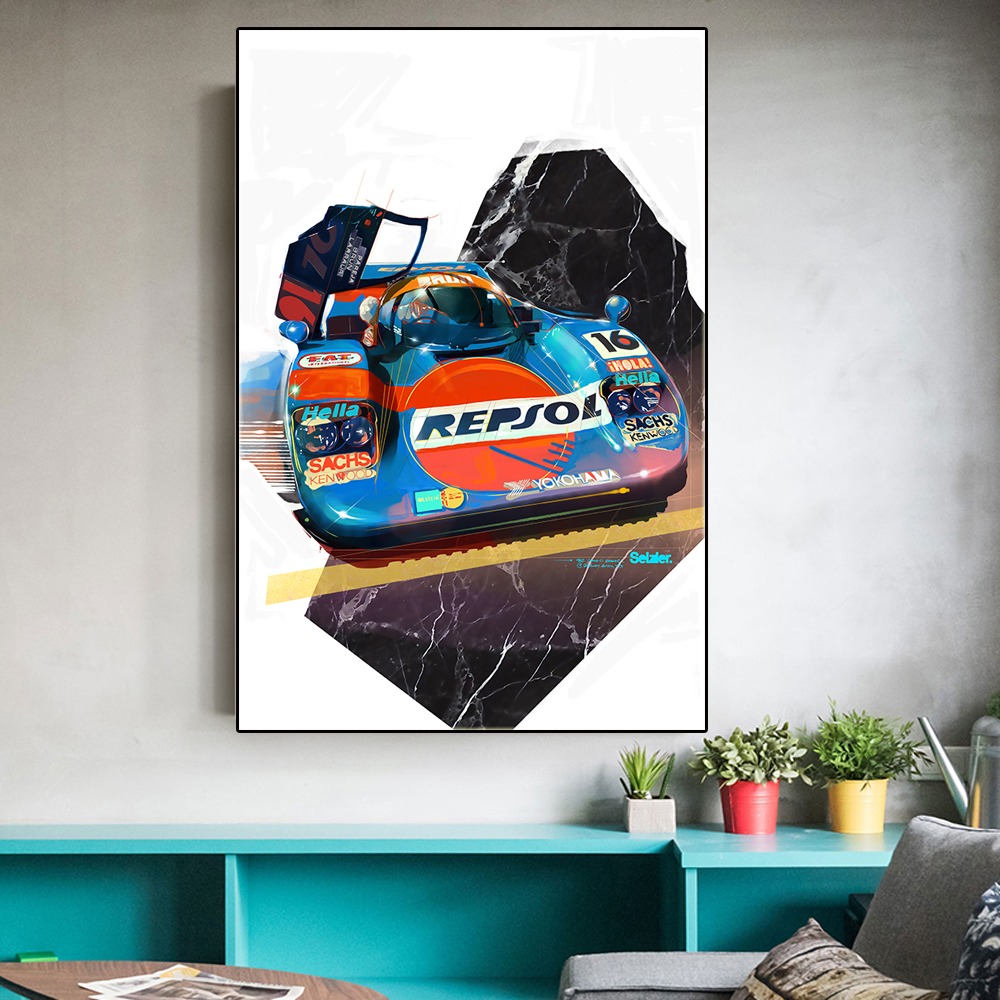 Group C motorsport Wall art