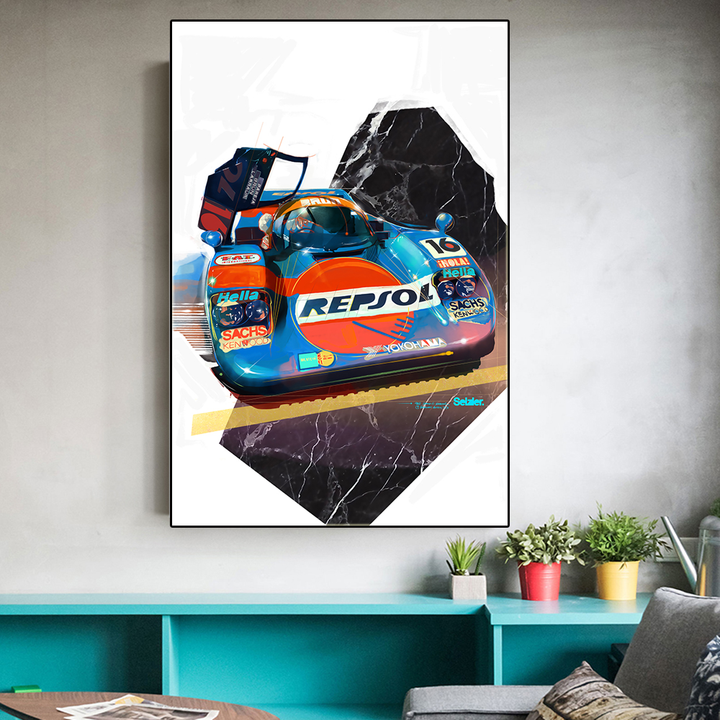 Group C motorsport Wall art