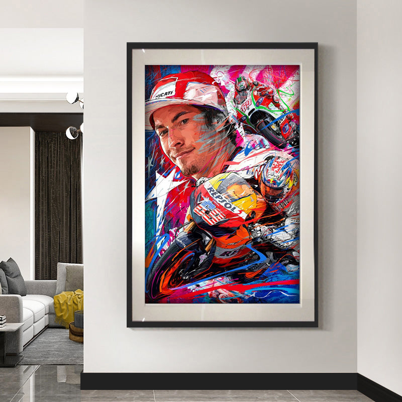 Nicky Hayden – Graffiti Painting