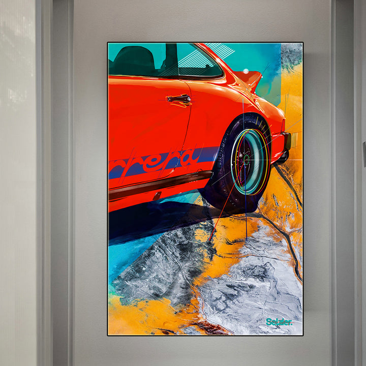 Beautiful Car wall art painting