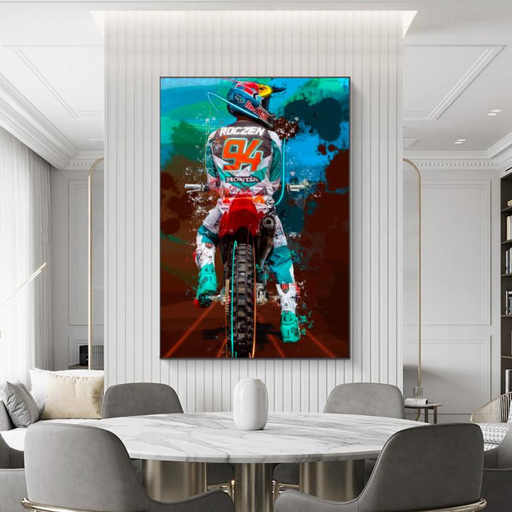Ken Roczen Orlando Supercross 2021 How To: Stretch a Canvas