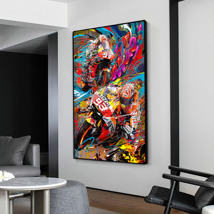 Marc Márquez 93 MOTORSPORT Art