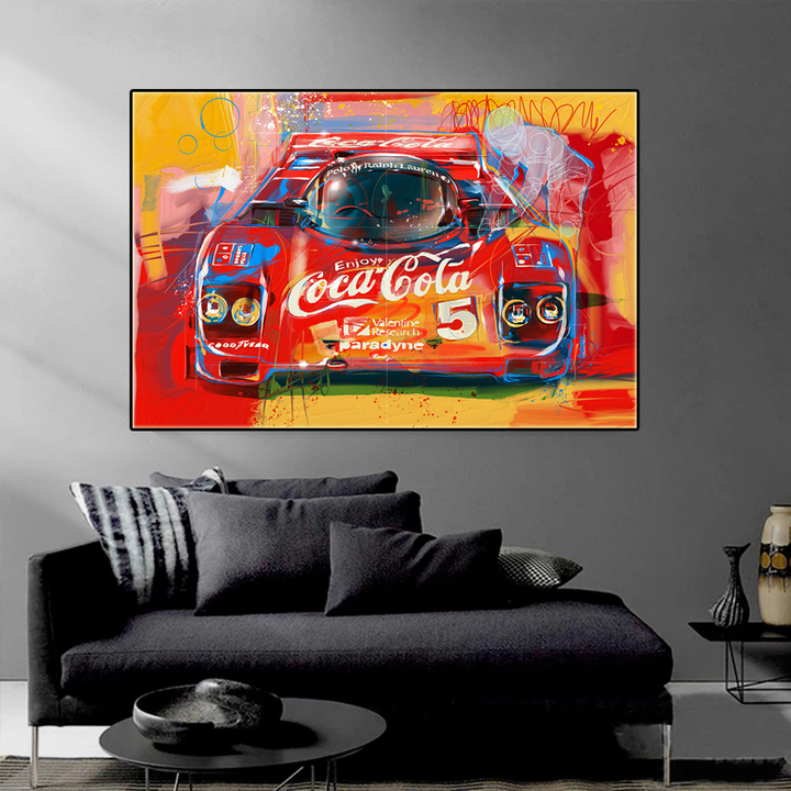 Enjoy Coca Cola Car Wall art Prints