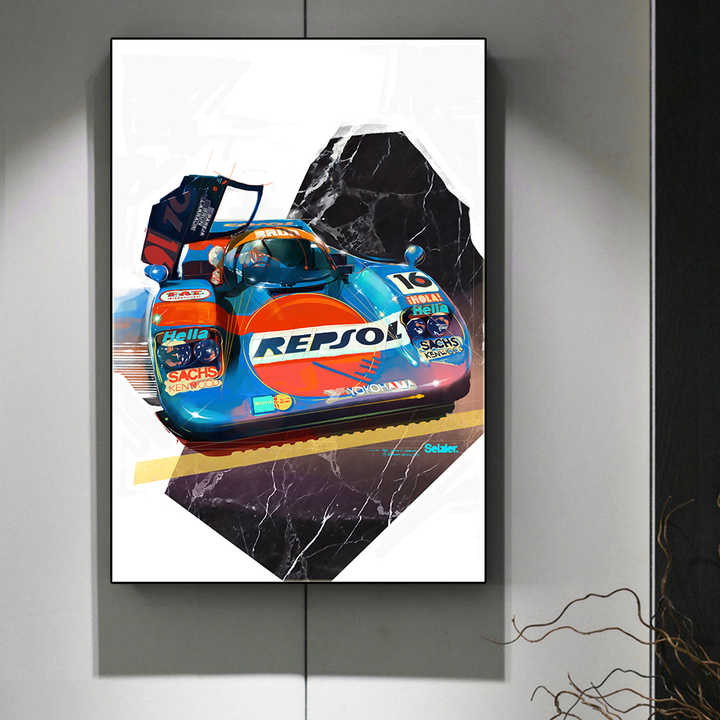 Group C motorsport Wall art