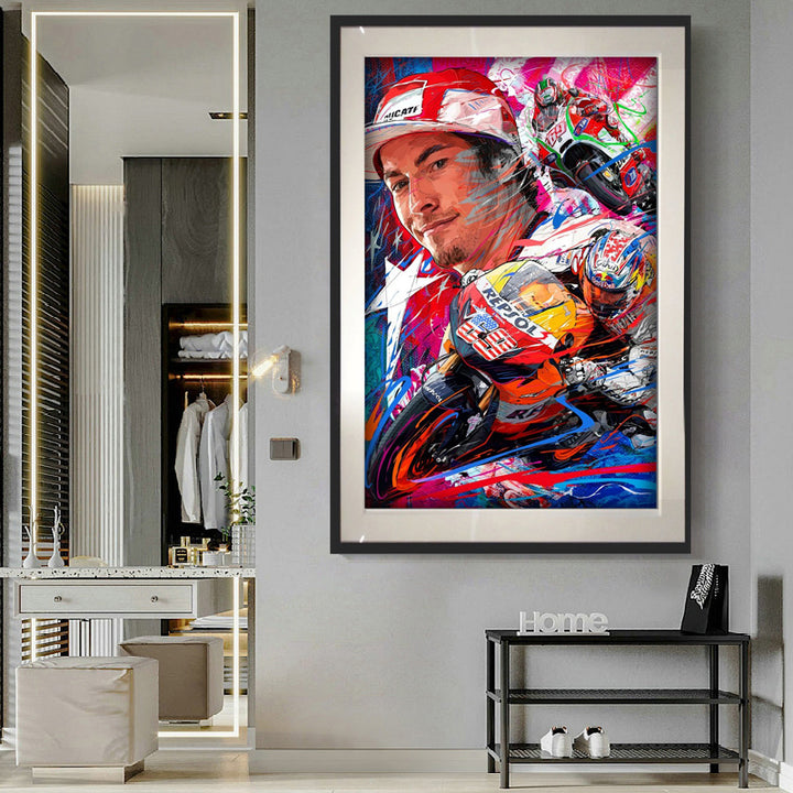 Nicky Hayden – Graffiti Painting