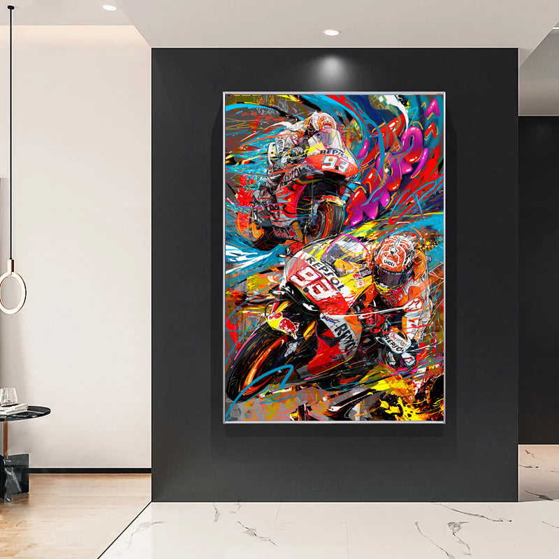 Marc Márquez 93 MOTORSPORT Art