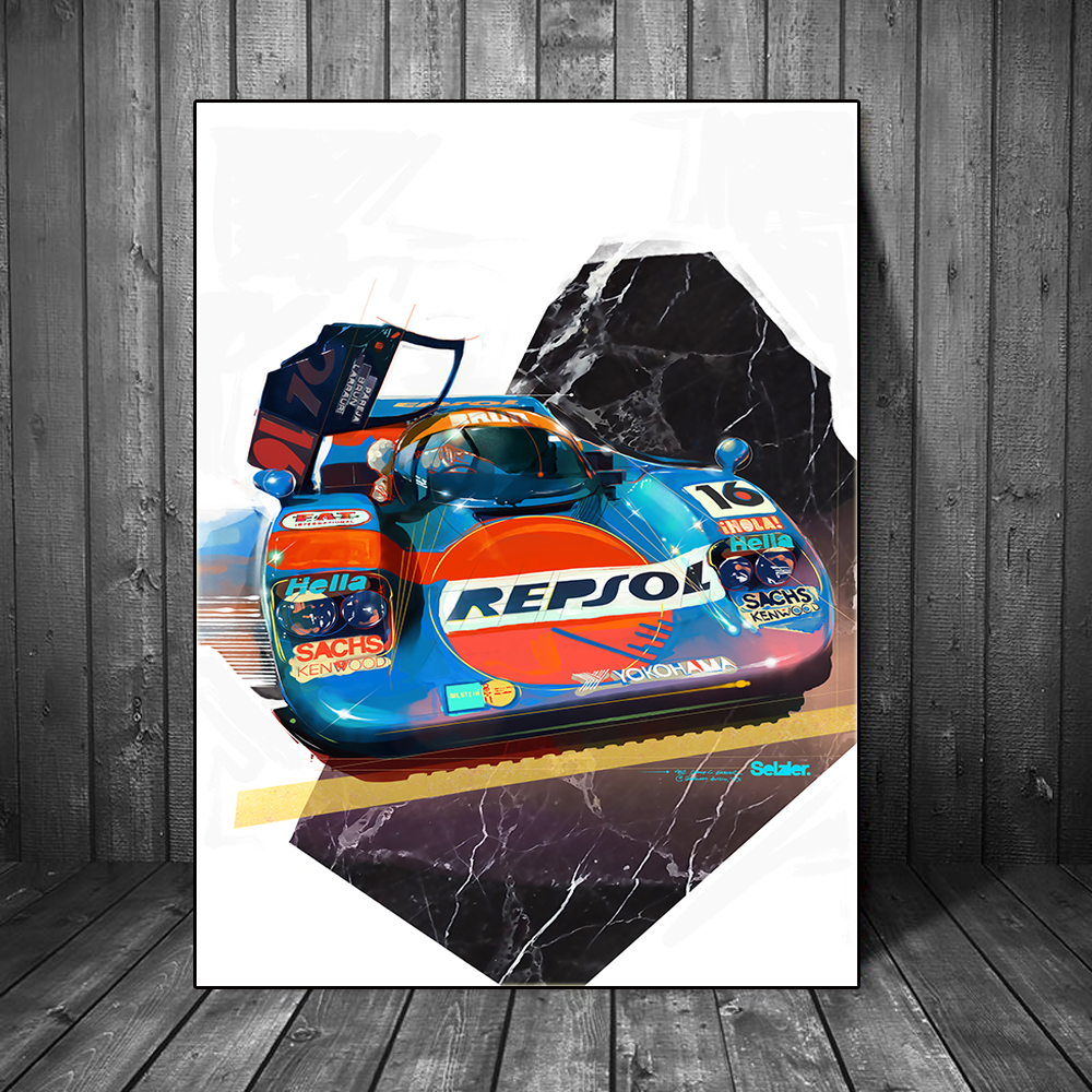Group C motorsport Wall art