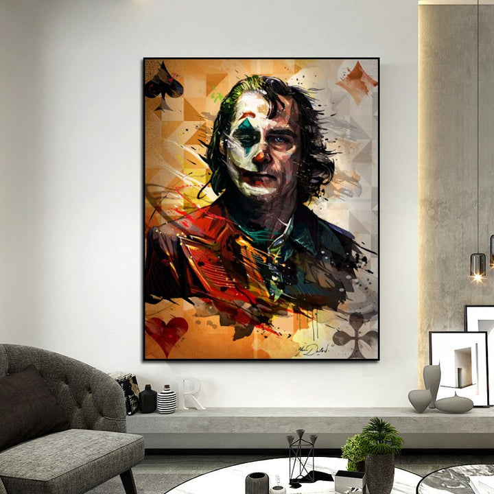 Joker Posters Canvas Painting - kigrumi