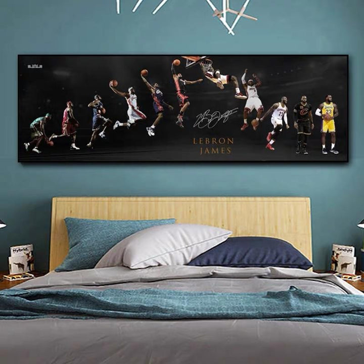 Basketball Star Character Art Posters - kigrumi