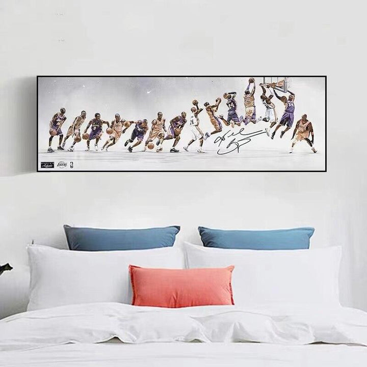 Basketball Star Character Art Posters - kigrumi