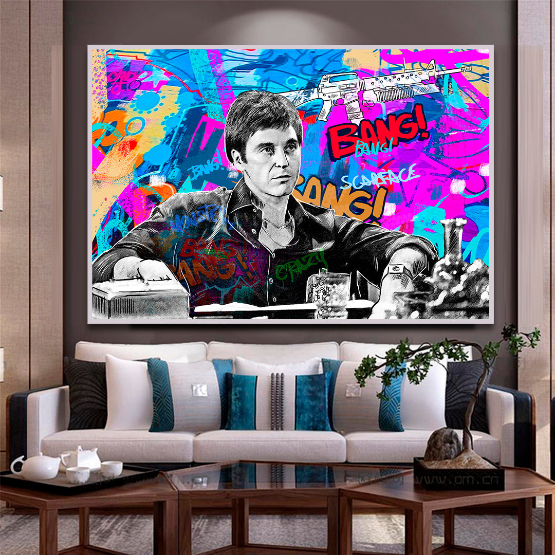 Movie The Godfather-Scarface Bang