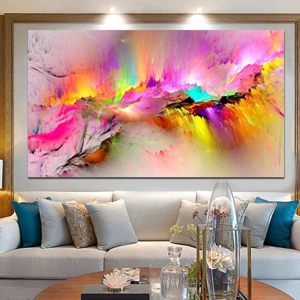Morden Cloud Canvas Art - kigrumi