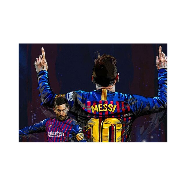 Lionel Messi Soccer Superstar Posters 2