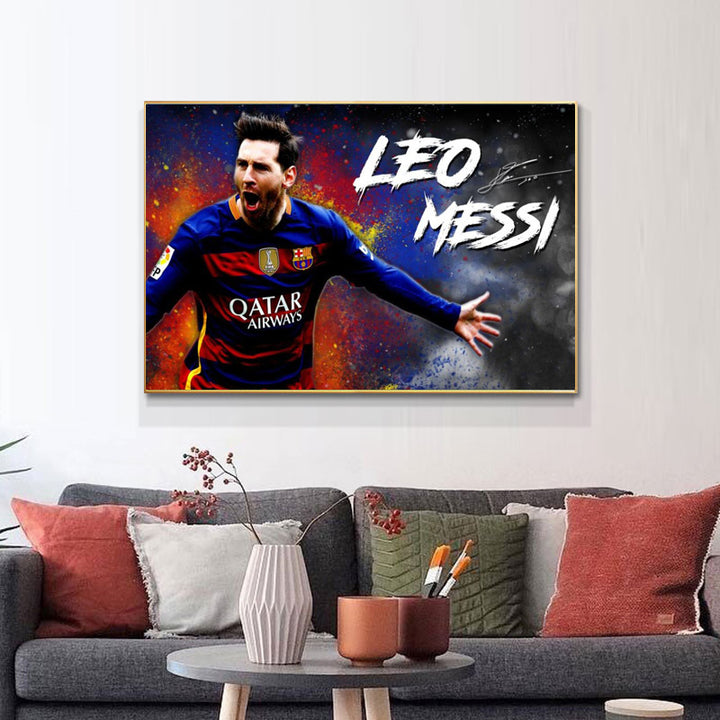 Lionel Messi Soccer Superstar Posters