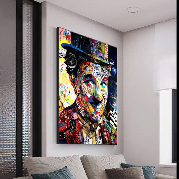 Modern Graffiti Posters Canvas Paintings
