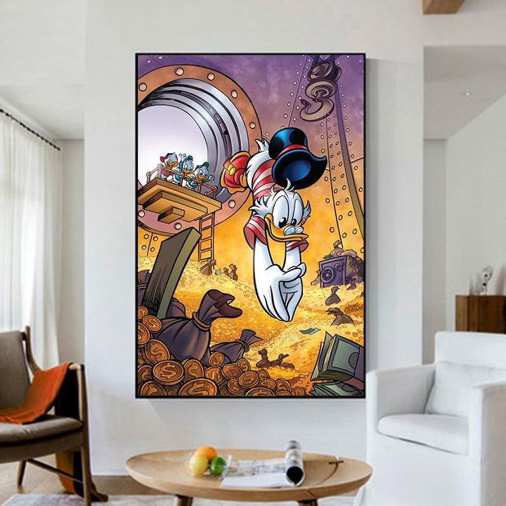 Donald Duck Diamond Painting