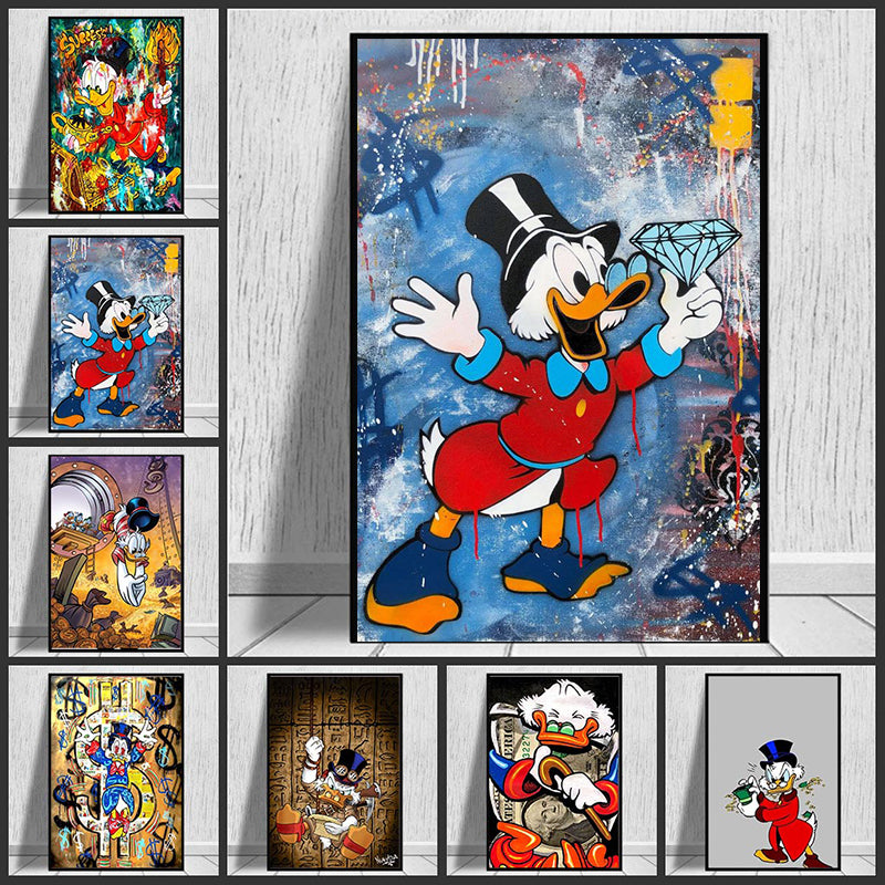 Donald Duck Diamond Painting