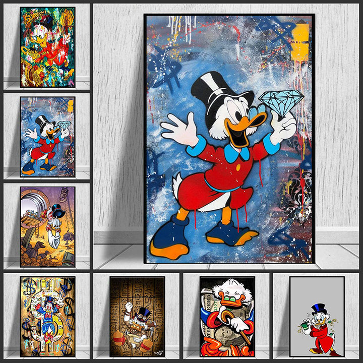 Donald Duck Canvas